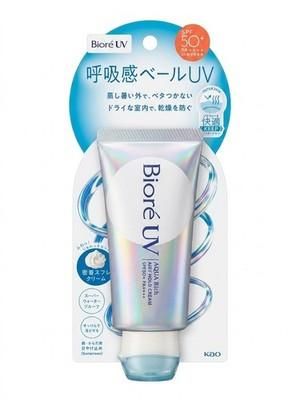 Biore UV Aqua Rich Airy Hold Cream SPF50+ PA++++ 70g Japan 2026 Breathable