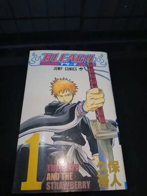 BLEACH Том 1 Первое издание Очень редкое Первое издание Японский Манга Комикс Тите Кубо
