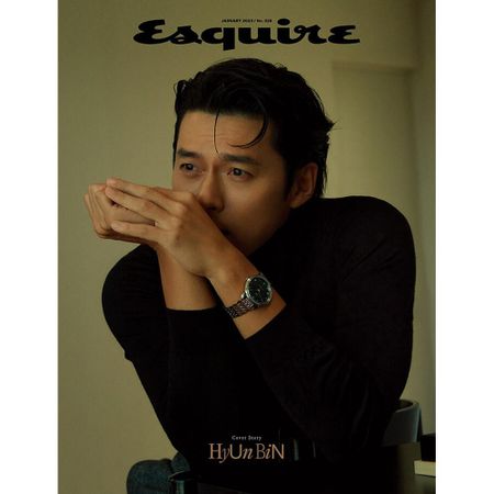 Журнал ESQUIRE Korea Magazine 2023, январь ХЕНБИН, обложка, K-pop, K Fashion, K Star A