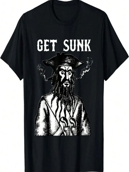 Get Sunk Pirate Sea Thieves Of Oceans T-Shirt S разноцветный