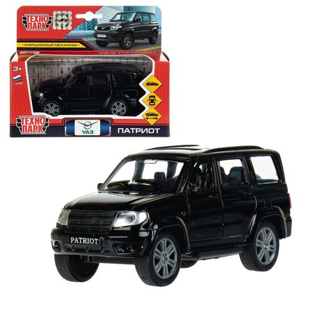 Машина металлическая UAZ Patriot 12 см, черная