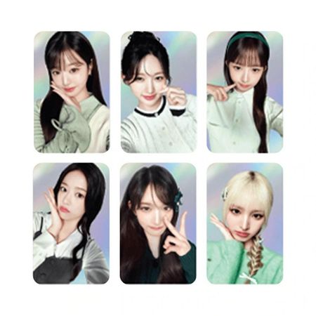 IVE Набор фотокарточек Papa John s 8-й - IVE PAPAJOHNS LENTICULAR PHOTO CARD SET VER.8