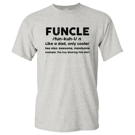 Funcle - Funny Favorite Fun Awesome Uncle Family T Shirt S