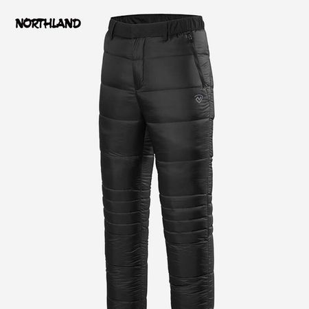 Термобрюки пуховые унисекс Norland NDPEH0829S M (170) чёрный