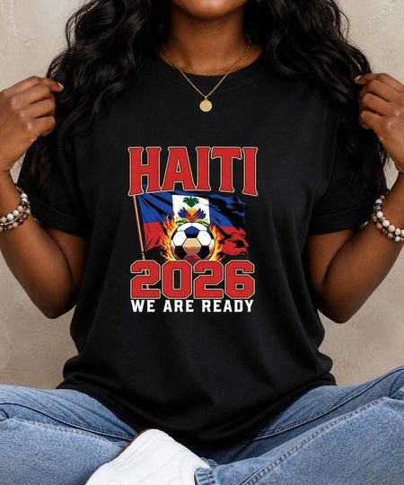 Haiti 2026 We Are Ready Poster, Motivational Wall Art Print S