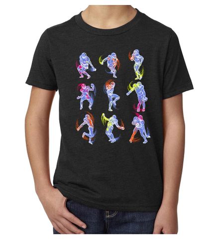 Touchdown celebration dance T-Shirt, Kid s Football Shirts M