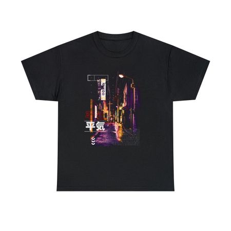 I m fine - lofi Aesthetic Graphic design streetwear Japan style T shirt Unisex XL