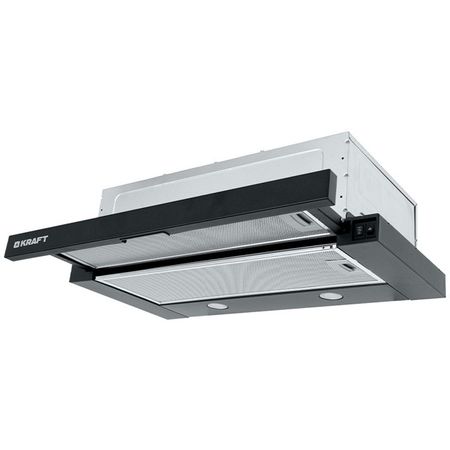 вытяжка встраиваемая KRAFT KF-THD0801B 700куб 59,5см черный