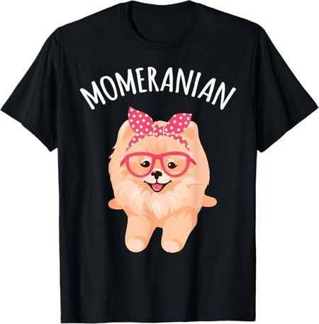 Funny Pom Pomeranian Mom Women s T-Shirt S разноцветный