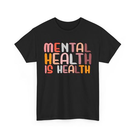 Mental Health Awareness Shirt, Mental Health Is Health Groovy Men T-shirt XXXXL
