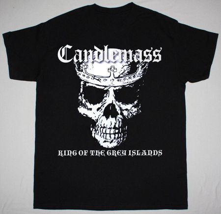 CandlemassKing Of The Grey Islands Short Sleeve Black All Size Shirt BT55 Unisex T-Shirt L