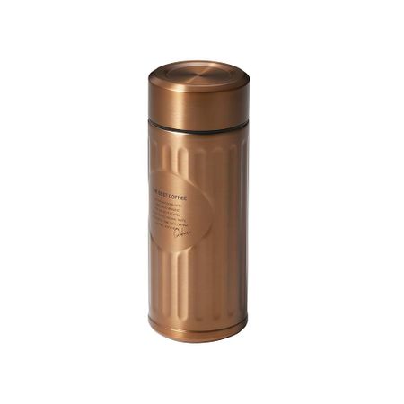 CB JAPAN Water Bottle, Copper, 420ml, Direct Drink, Double-Walled Vacuum Insulation, Antibacterial,