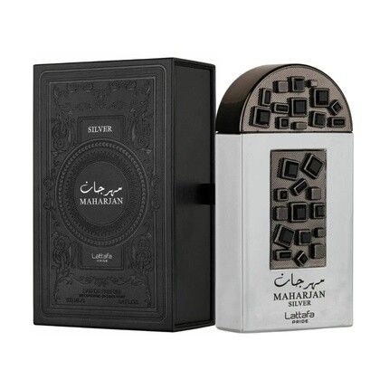 Lattafa Perfumes Maharjan Silver Edp-100 мл 3,4 унции с тестером дорожного размера Eternal Oud