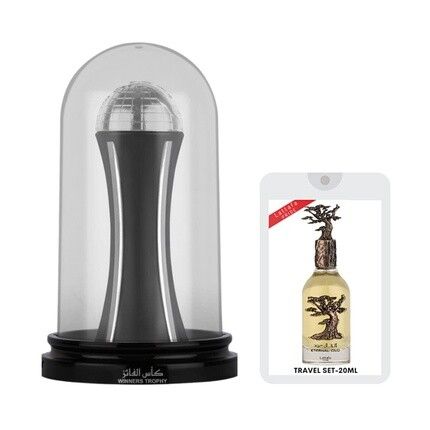 Al Khas Winners Trophy Silver Eau De Parfum 100 мл с Eternal Oud Experience Дорожный набор 20 мл - унисекс Мандарин Олибанум Лаванда Ваниль Кедр Ветивер от Lattafa Perfumes