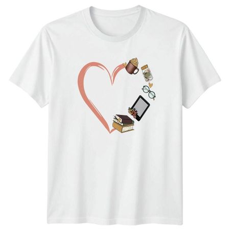 My Favorite Things Are Books Unisexs TShirt Bookworm Reading Birthday Gift S