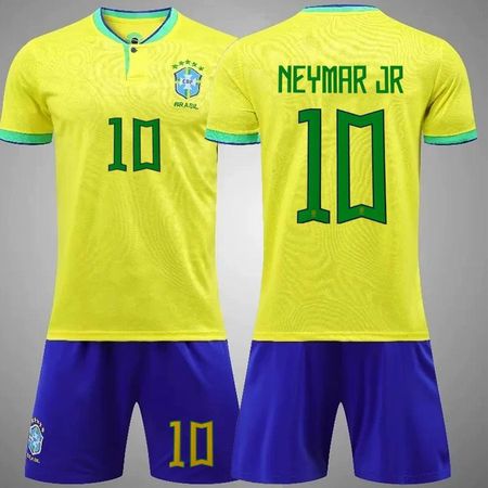 2010 Brazil Home Jersey (Neymar) 18