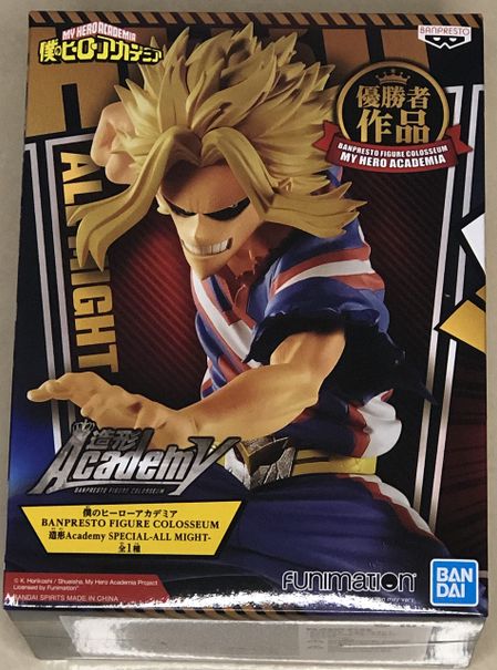 Banpresto Моя геройская академия BANPRESTO FIGURE COLOSSEUM Академия лепки СПЕЦИАЛЬНЫЙ ВСЕМОГУЩИЙ