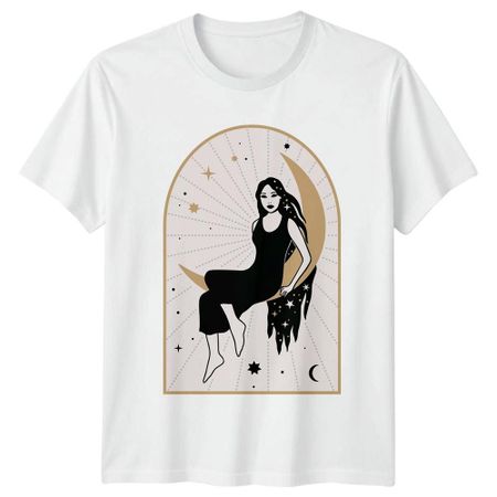 She Is Made Of Stardust Unisexs TShirt Boho Mystic Celestial Birthday S