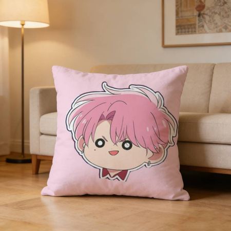TTamon Kun Anime Pillow Case Pattern Printed Pillowcase For Living Room Sofa Cushion Cover 30X30cm