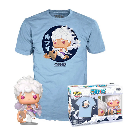 Мягкая игрушка FUNKO Набор Funko POP! & Tee One Piece Luffy Fifth Gear с футболкой размер XL