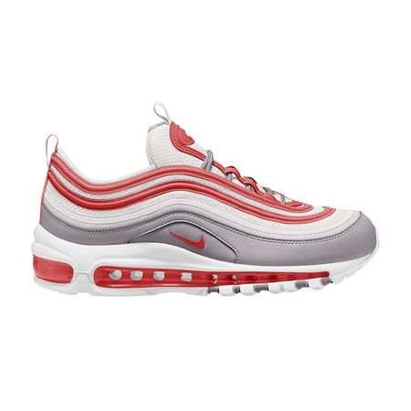 Nike  Air Max 97 Platinum Tint Red Women Sneakers White Track-Red Silver-Lilac CI7388-002 40.5