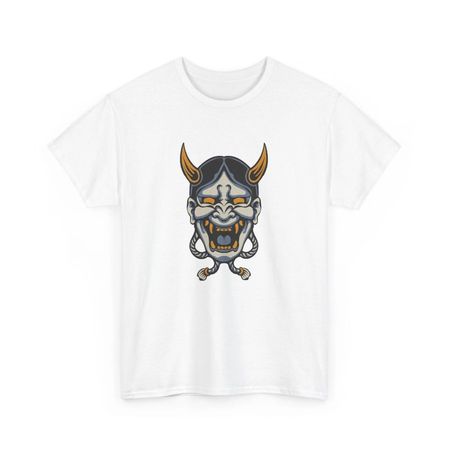 Japanese Oni T-shirt Tops Tees Unisex | Traditional Japanese Beauty Tee | Kyoto Kimono Shirt 4XL