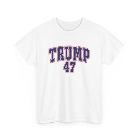 President Trump 47 T-shirt Tops Tees Unisex | Timeless American Pride Apparel 2XL