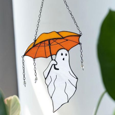Halloween Umbrellas Auto Interior Accessories Rear View Mirror Hanging Decoration  Home