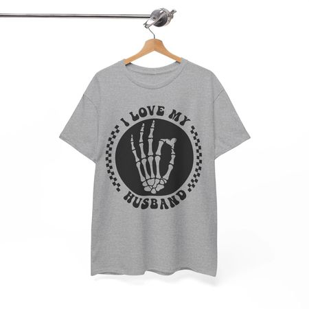 I love my husband T-shirt Tops Tees Unisex - Timeless & Funny Tee for Every Occasion XL