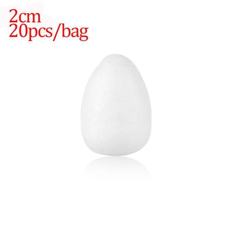 Kids Favors Oval Tools Wedding Decor DIY Painting Drop Shape White Craft Balls Foam Flower 2cm