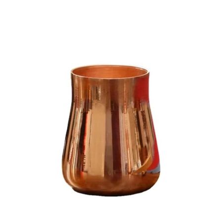 Thickened Pure Copper Mug 350 ml Capacity Breakfast Cup Creative Drinkware Mug  Breakfast Use 250ML