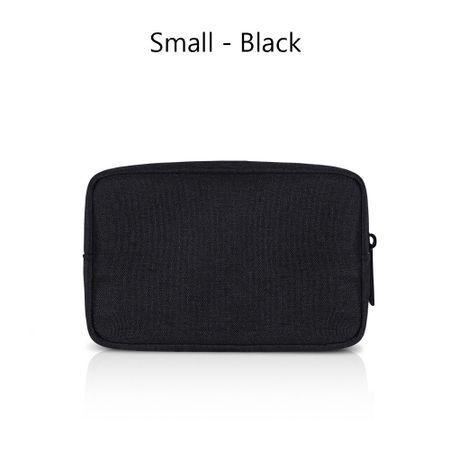 Large Capacity Organizer HDD Storage Bag Digital Accessories Makeup Cover Gadget Devices Pouch 16 X 11cm чёрный