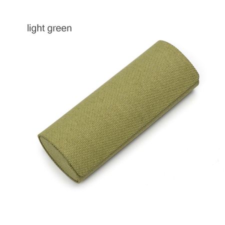 Pouch Bag Handmade Folding Eyewear Case Spectacle Case  Oval Glasses Box Sunglasses Protector светло-зеленый