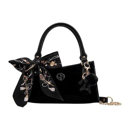 Armani Cosmetic bag/toiletry bag [Customized bag] Retro era, wild lolita, exquisite and high-end, elegant and fashionable, modern trend retro era чёрный