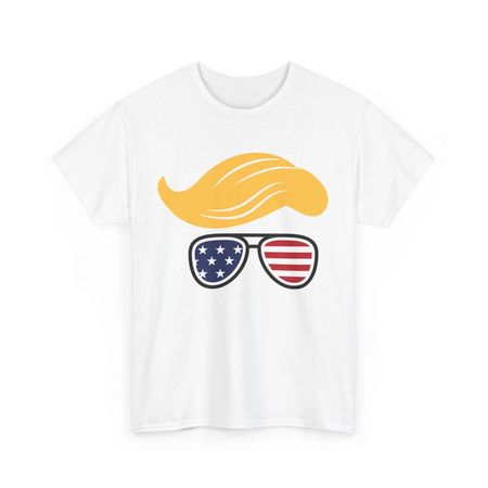 President Trump T-shirt Tops Tees Unisex | Timeless American Pride Apparel | USA Trump Shirt M