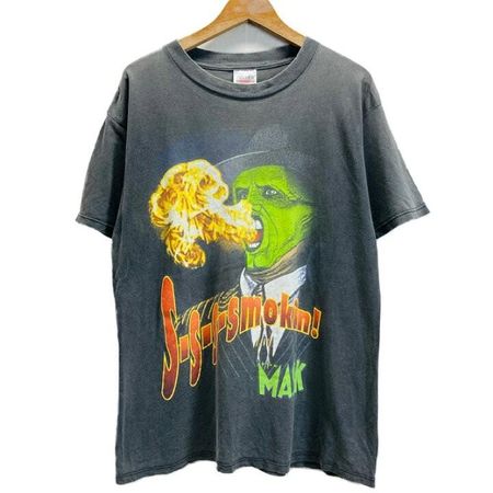The Mask Smokin rare design Black Unisex T shirt Men Women tee NH24389 S