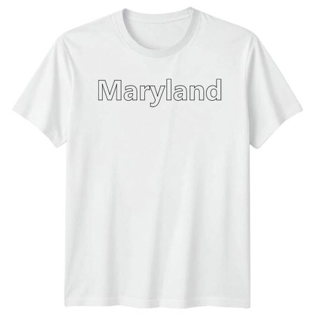 Maryland TShirt Maryland State Flag Pride Birthday Gift For Him And Her S