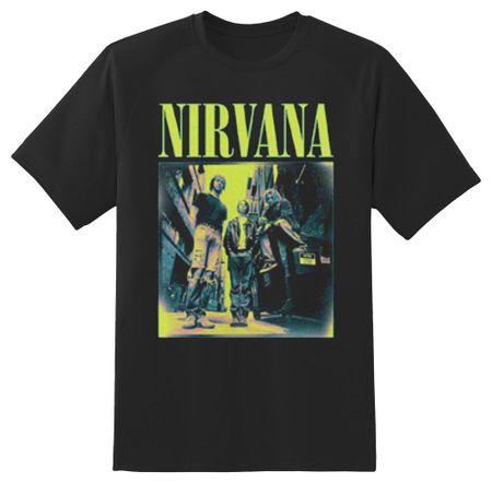 Nirvana Kings Of The Street Official Mens T-shirt Mens L