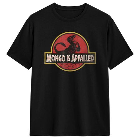 Retro Mongo is Appalled Princess Cat Riding Dinosaur TShirt Unisex Novelty Cotton Tees Round Collar Short Sleeve T Shirt Plus Size S