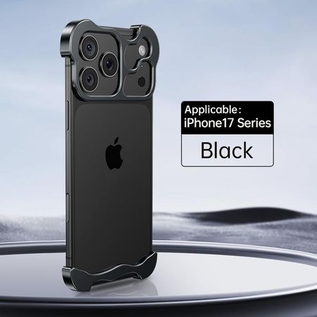 Металлический Бампер Чехол для Телефона Для IPhone 17 Pro Max 17 Air 16 15 14 13 С Защитой Линзы Алюминиевый Сплав Ударопрочный Чехол iPhone 16 Pro Max