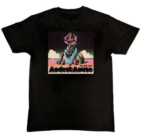 Modest Mouse On Tour 2025 Graphic Print Mens T-Shirt S