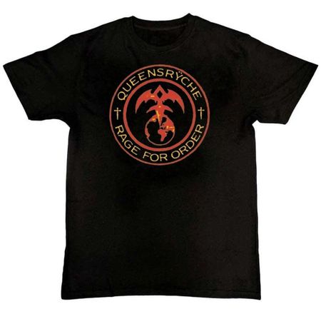 QUEENSRYCHE RAGE FOR ORDER Graphic Print Mens T-Shirt XL