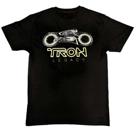 Daft Punk Tron Legacy Graphic Print Mens T-Shirt XL