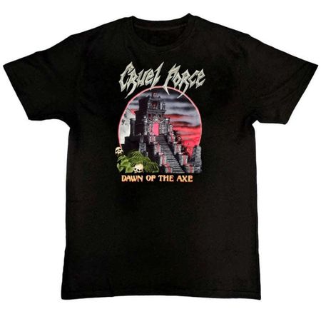 Vintage Cruel Force - Shirt Dawn Of The Axe Mens T-Shirt XXL