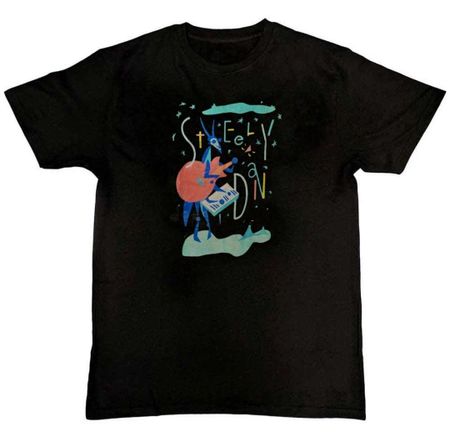 Vintage 1994 Steely Dan Us Graphic Print Mens T-Shirt L