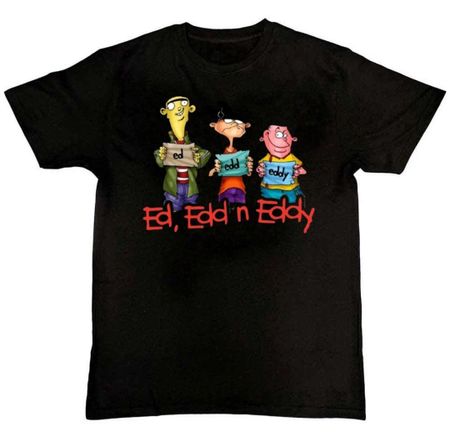 Ed, Edd N Eddy Graphic Print Mens T-Shirt S
