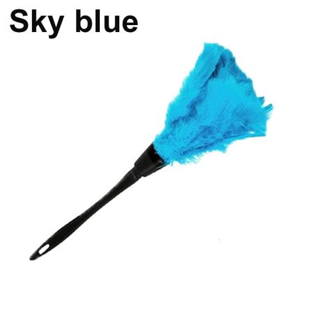 Handhold Car Washer Portable Plastic Handle Cleaner Home Cleaning Turkey Feather Duster