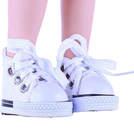 1 Pair Canvas Doll Footwear PU Doll Boots Doll Sneakers for 24cm Potato Doll Mia Doll Accessories Style 7