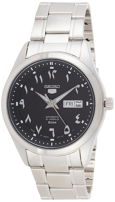 Seiko SEIKO Часы SNKP21J1 Seiko 5 SEIKO5 Автоматические Черный Серебристый Черный Мужские m-sto1 [Б/у]