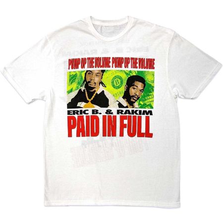 Eric B. & Rakim Pump Up The Volume Official Tee T-Shirt Mens Unisex XL